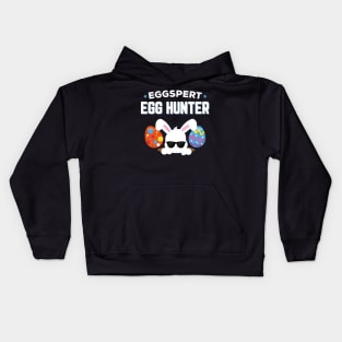 Eggspert Egg Hunter Funny Easter Kids Hoodie